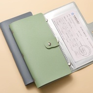 Bill Storage Regular Deposit Book Bank Check Clip Note Passbook Banknote Collection