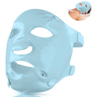 FOMI Hot Cold Clay Face Contoured Ice Mask | Flexible Cooling Full Facial Mask for Headache, Migrain