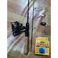 Ul lure rod set 1m68 fishing rod