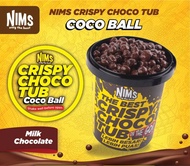 [ยกลัง 24 กระปุก] NIMS Crispy Choco Tube ข้าวสาลีอบกรอบเคลือบช็อกโกแลต ตรานิมส์ 250 กรัม 5 รสชาติ