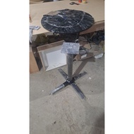 Cross table legs for table size 70x70