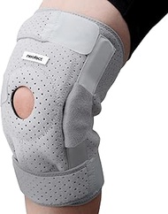 Neofect Hinged Knee Brace - Knee Braces for Pain Relief Meniscus Compression Support Side Stabilizers Neoprene Patella Arthritis, ACL, PCL, Ligament for Men Women (Large)