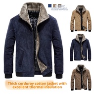 Warm  men's thickened jacket down jacket