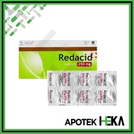 Redacid Kaplet Strip isi 6 Tablet - Obat Herbal Asam Lambung
