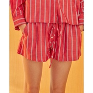 (New In) Dancing Riot breakfast club shorts (กางเกงขาสั้น) | lightblue navy-b&w red-navy