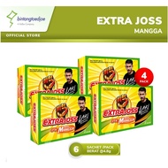 EXTRA JOSS Laki Mangga BUNDLE 4 PACKS X6 S /  Extra Joss Man's Drinks  / Instant Beverages /  Halal