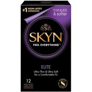 1 BOX ISI 12PCS SKYN Elite Non-Latex Condom Kondom