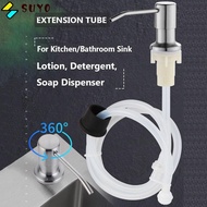 SUYO Soap Dispenser Bathroom Home Detergent Water Pump Stainless Steel Lotion Dispenser
