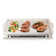 德國寶 - 座檯式雙頭電磁爐連烤盤 GIC-KD28T