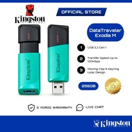 Kingston DataTraveler Exodia M USB Flash Drive 32GB 64GB 128GB 256GB Gen 1 Pen Drive Mini DTXM Flash