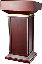 Stylish and Modern Modern Lecterns Wood Laptop Desk Standing Lectern Hotel Welcome Reception Desk Pulpits For Churches Simple Podium Stand