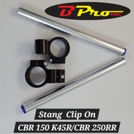 BPro Clip On Handlebar CBR 150 K45R CBR 250RR ZX25R 45mm 0 Original B Pro CNC