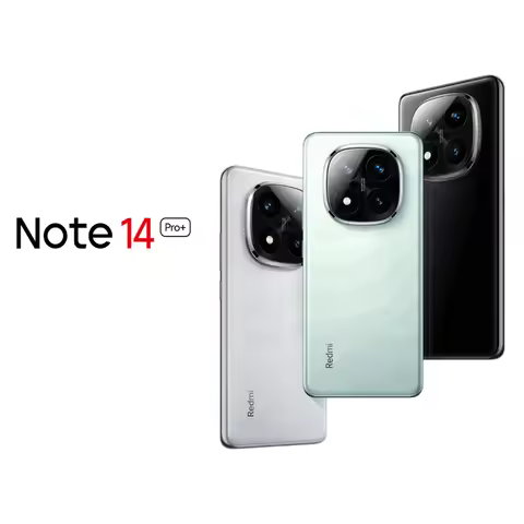 Redmi Note 14 Pro+ 5g 256GB 512GB ROM Smartphone Full Screen 6.67Inch 50MP 90W 6200mAh Battery Used 