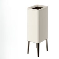 Dustbin Tall Footed Dustbin Without Lid No Bending Over Waste Bin Moveable Trash Can