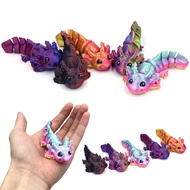 Hot-selling Axolotl Toy Salamander 3d Printing Toy Hinged Style Smiling Salamander Model B1CZ