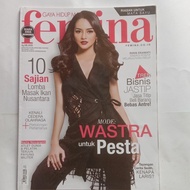 Majalah Femina 2017 cover model Ririn Ekawati