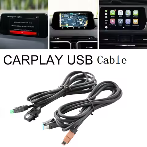 N60R-Car Carplay And Android Auto USB Cable TK78-66-9U0C Carplay Cable For Mazda 2 Mazda 3 Mazda 6 C