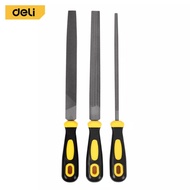 DELI 3 Pcs Wood File Set 8" DL352083 (Round, Half Round, Flat) Kikir Kayu [ichiban DIY]