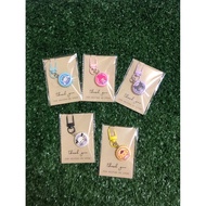 Keychain Cartoon Bolttle Cap Idea Freegift For Customer , Birthday Dan Sebagainya