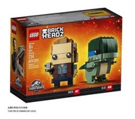 LEGO 41614 樂高 BrickHeadz 侏儸紀世界 侏羅紀公園  馴龍套裝 歐文 小藍 恐龍 迅猛龍