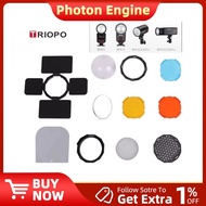 TRIOPO TR-09 Round-Head Camera Flash Soft Light Accessory for R1 V1 AD100PRO AD200PRO Flash