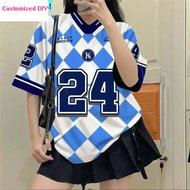 (Free customization name and number) 25 size dry T-shirt standard sublimation jersey customization n