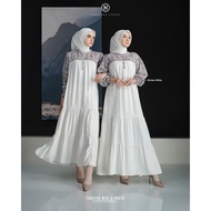 TANIVVA DRESS BY NaDHEERA LUXURY GAMIS NADHEERA TERBARU BISA COD MIDI DAN GAMIS