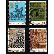 Great Britain 1976 William Caxton 1476, 500th Anniversary