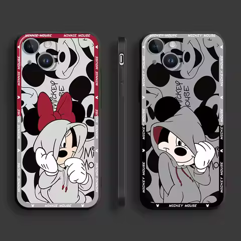 Disney Mickey Minnie Mouse Case for Motorola Moto Edge 40 Pro Edge 20 Pro G200 5G Edge 30 Neo G9 Plu