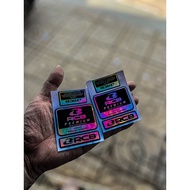 Rcb Hologam stamp (white) for oil tank fork