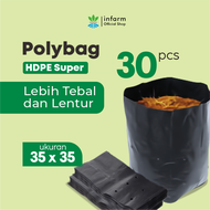 INFARM - 30 Pcs Polybag 35x35