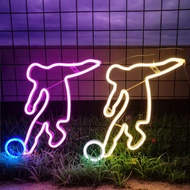 LED Playing Ball Neon Lights Gym Room Bedroom Wall Decoration Lights Holiday Party Sports Party Atmo