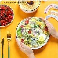 【NEW】 Disposable Dustproof Fresh Keeping Food Covers 500Pcs Colorful Elastic Plastic Bags for Family