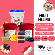 Bakels Filling/ Fruttose Fruit Filling/Blueberry Filling/ Strawberry Filling/ Kiwi Filling/ Mango Fi