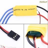 WATTLEMI ESC Brushless Motor, Banana Head T Plug XT60 Helicopter Boat Speed Controller, Replacement 