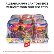 *HALAL* AL1BABA HAPPY CAN TOYS 6PCS WITHOUT FOOD SURPRISE TOYS yesniaga