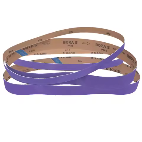 4 pieces 1067x25/50mm BORA5 Ceramic Sanding Belt 1"/2" x 42" Knife Makers Belt Grinder Accessories