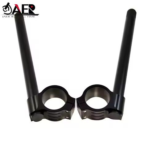 Motorcycle Handlebar Adjustable 52mm Clip On 7/8" Handle Bar for Yamaha TZ250 FZR1000 for SUZUKI GSX