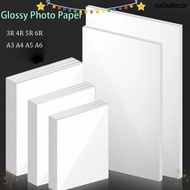 YUSENS Glossy Photo Paper, 100/20sheets A4 3R 4R 5R 6R A5 A6 Inkjet Printing Photo Paper, Quick Dry 