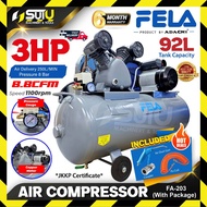 FELA FA-203 / FA203 3HP 92L Air Compressor / Kompressor 8.8CFM
