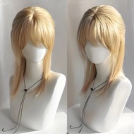 Japanese Anime Wig Short Men Wig Cosplay Hair Wig Synthetic High Temperature Fiber Wig for Women Men