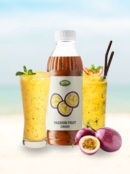Osterberg Fruit Crush 1Litre [Mango Strawberry Blueberry Passion Fruit Peach] Smoothies Slush iceand