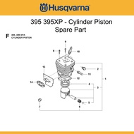 Husqvarna 395 395XP  Cylinder & Piston Spare Part