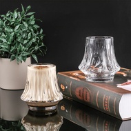 High-Value Coffee Cup Volcanic Water Cup Flame Design Sense Coffee Cup Liquor Cup ins Wind Cup Glass