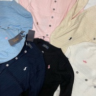 POLO Knit Sweater Cardigan (PO BANGKOK)