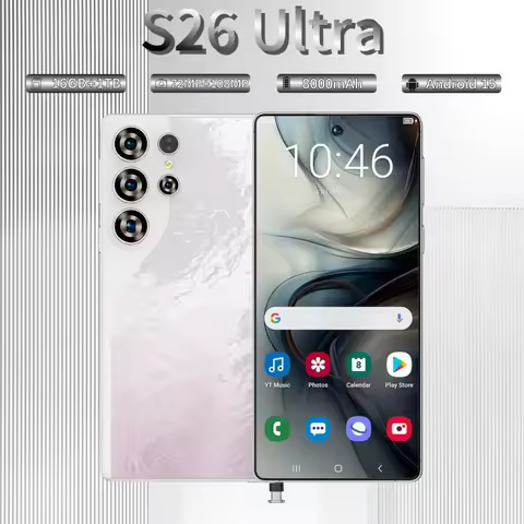 2026 S26 Ultra Global Android 14 7800mAh 5G Phone version Mobile 22G+2TB Smartphone Phones 7.3HD Cel