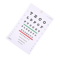 [TEC] Premium Snellen Eye Chart Wall Chart Plastic Waterproof Snellen Charts For Eye Test Exams VN