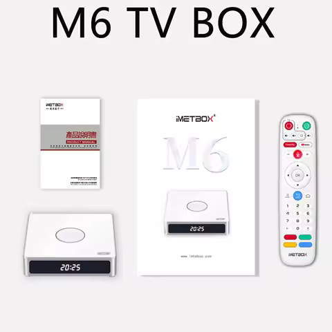 IMETBOX M6 TV Box 4GB 64GB with Vioce Control Wifi 6 8k HD Smart TB TV Box HOT in Overseas Global Li
