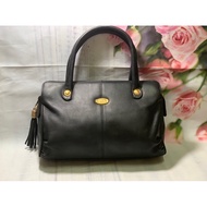 TDS-300- Túi xách tay da thật dáng trống