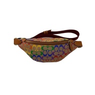COACH Waist Bag Charter belt -- BRW All-over print CA062 Direct from Japan Secondhand